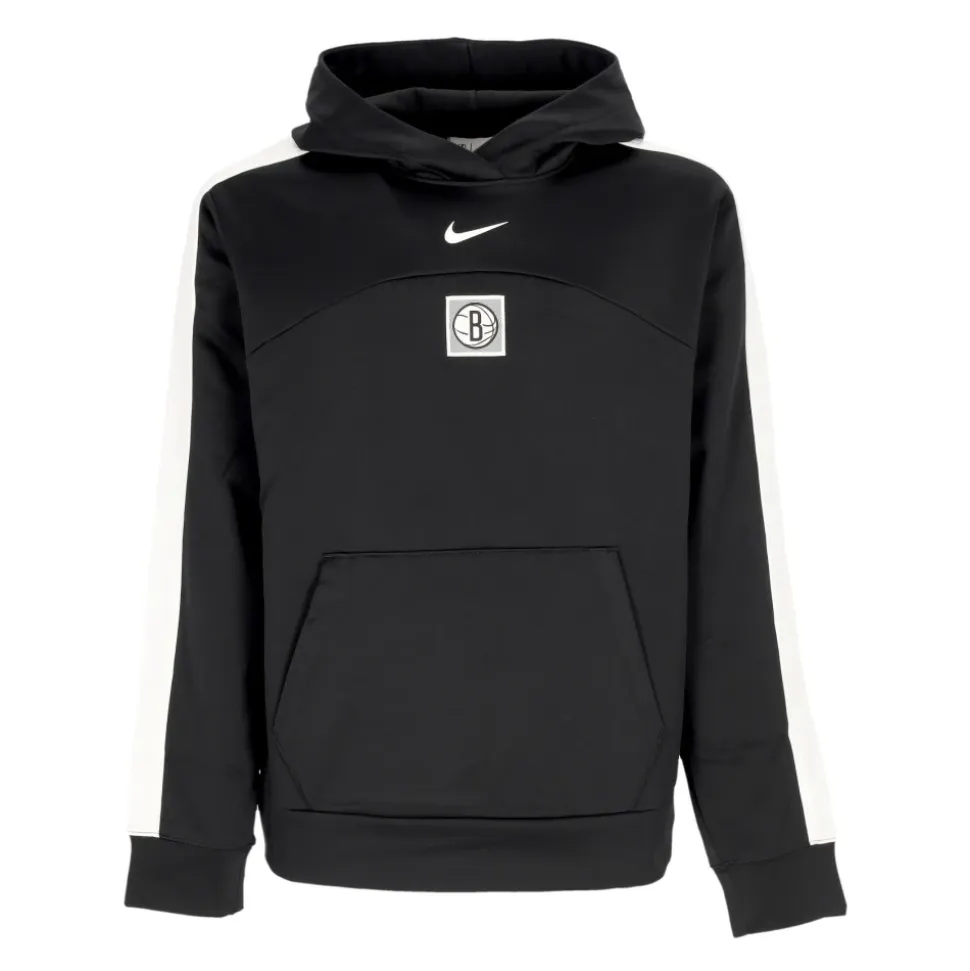 Sweat à capuche Brooklyn Nets Courtside Noir/Blanc