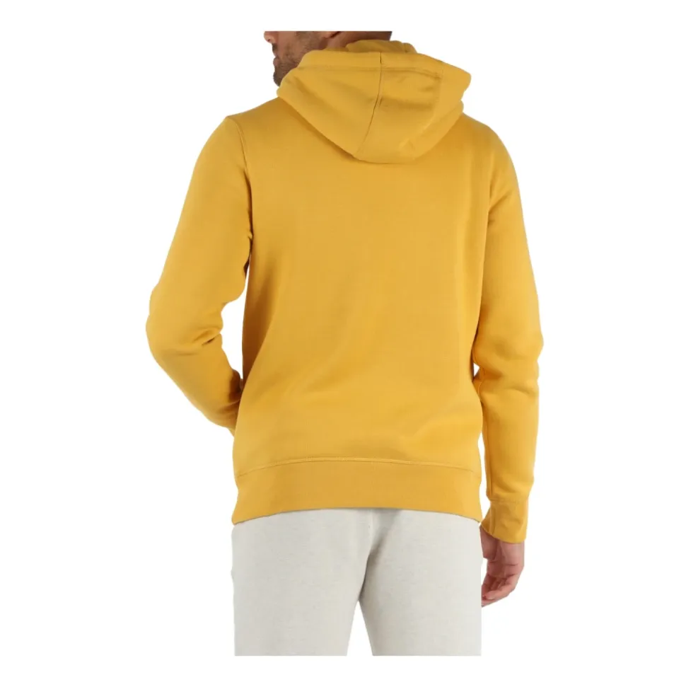 Sweat à capuche en coton avec broderie logo