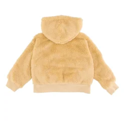 Sweat à capuche en sherpa avec fermeture éclair