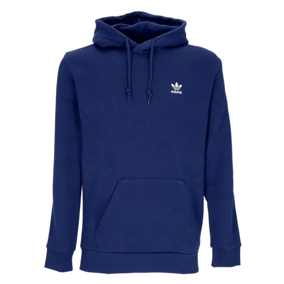 Sweat à Capuche Manches Longues Adidas Night Indigo Trefoil