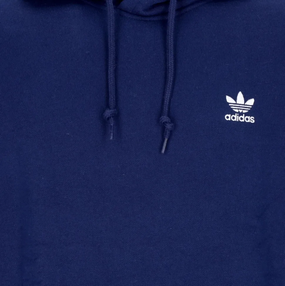 Sweat à Capuche Manches Longues Adidas Night Indigo Trefoil
