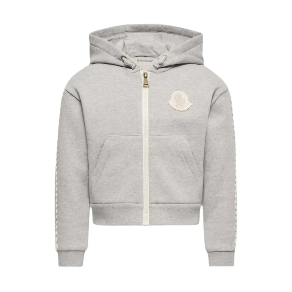 Sweat à capuche zippé avec logo
