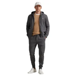 Sweat à capuche zippé en maille double
