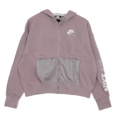 Sweat à Capuche Zippé Violet Sportswear Air Top