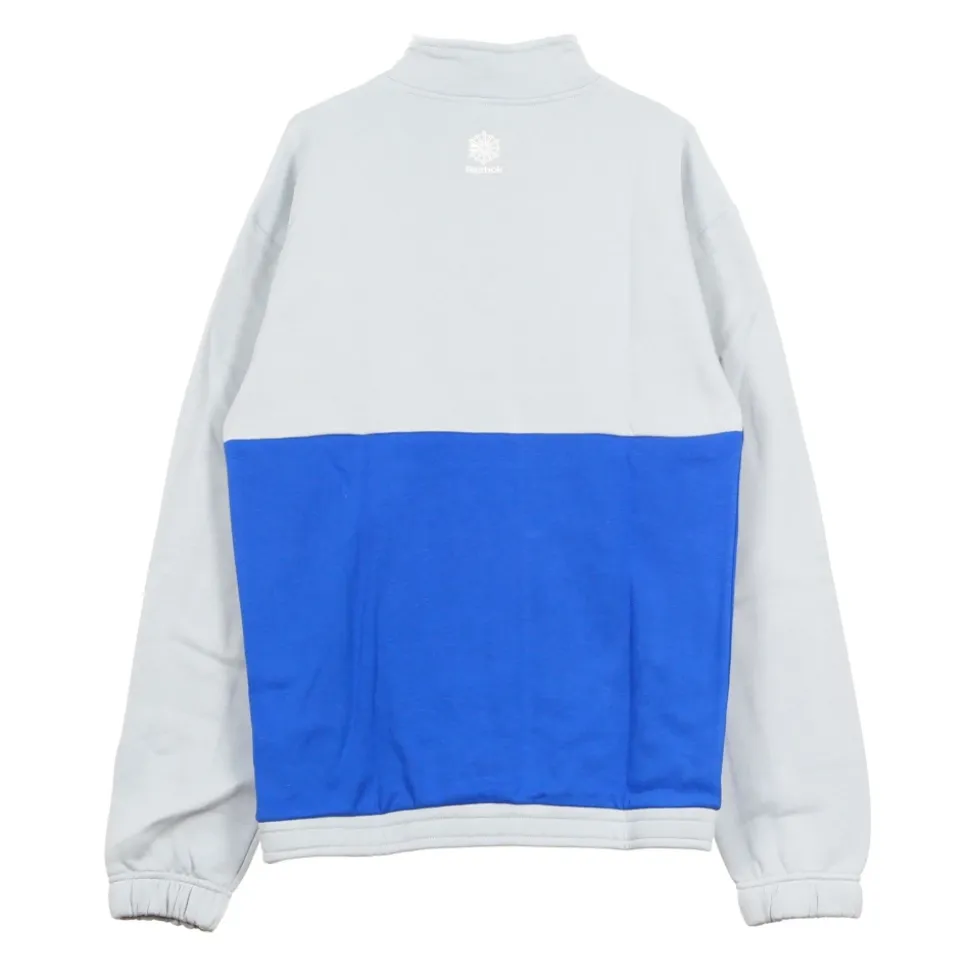 Sweat à Col Haut Unisexe Gris Nuage