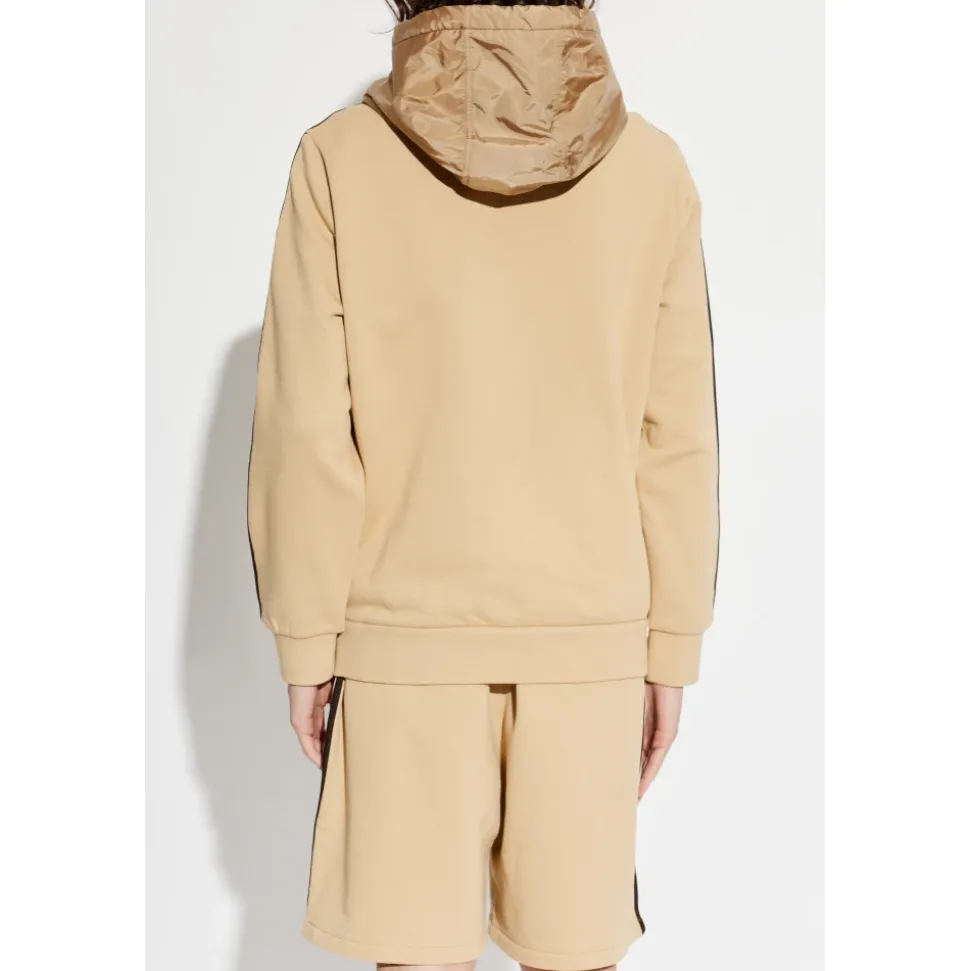 Sweat-shirt avec écusson logo
