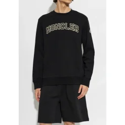 Sweatshirt avec logo brodé