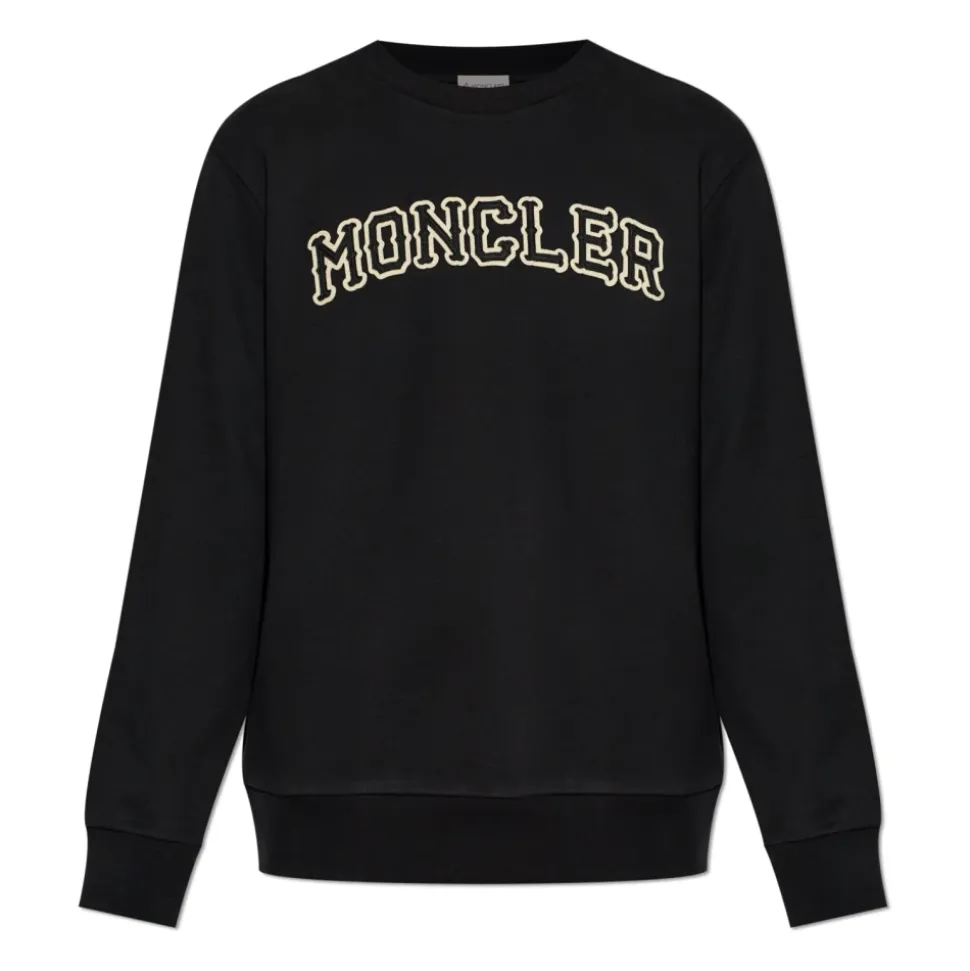 Sweatshirt avec logo brodé