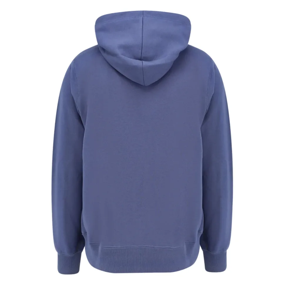 Sweatshirt à capuche avec logo brodé