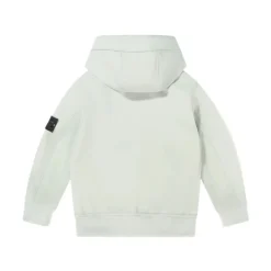 Sweatshirt à capuche boutonnée