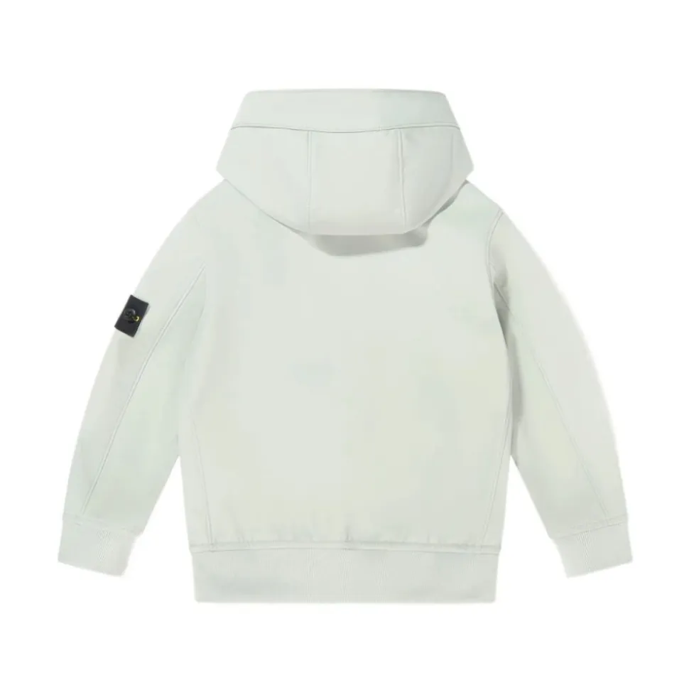 Sweatshirt à capuche boutonnée