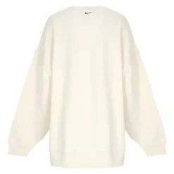 Sweatshirt à Col Rond avec Grand Logo