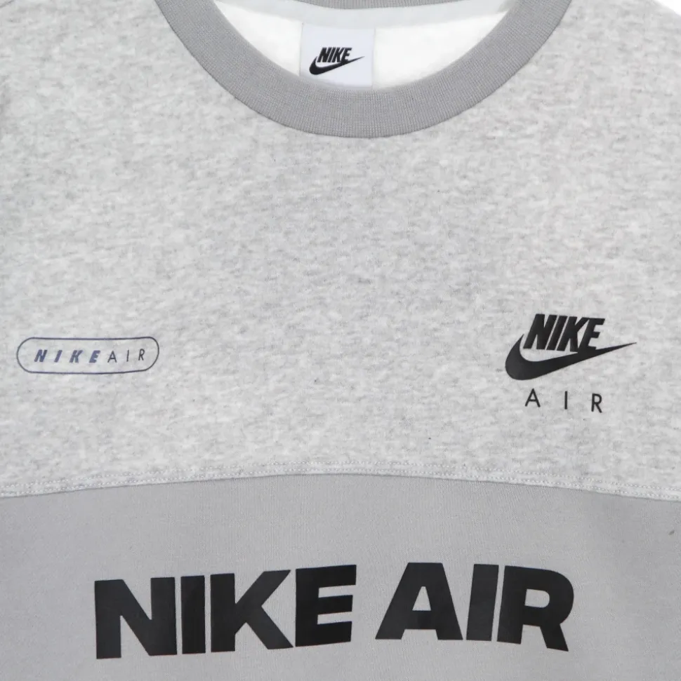 Sweat-shirt à col rond brossé Air