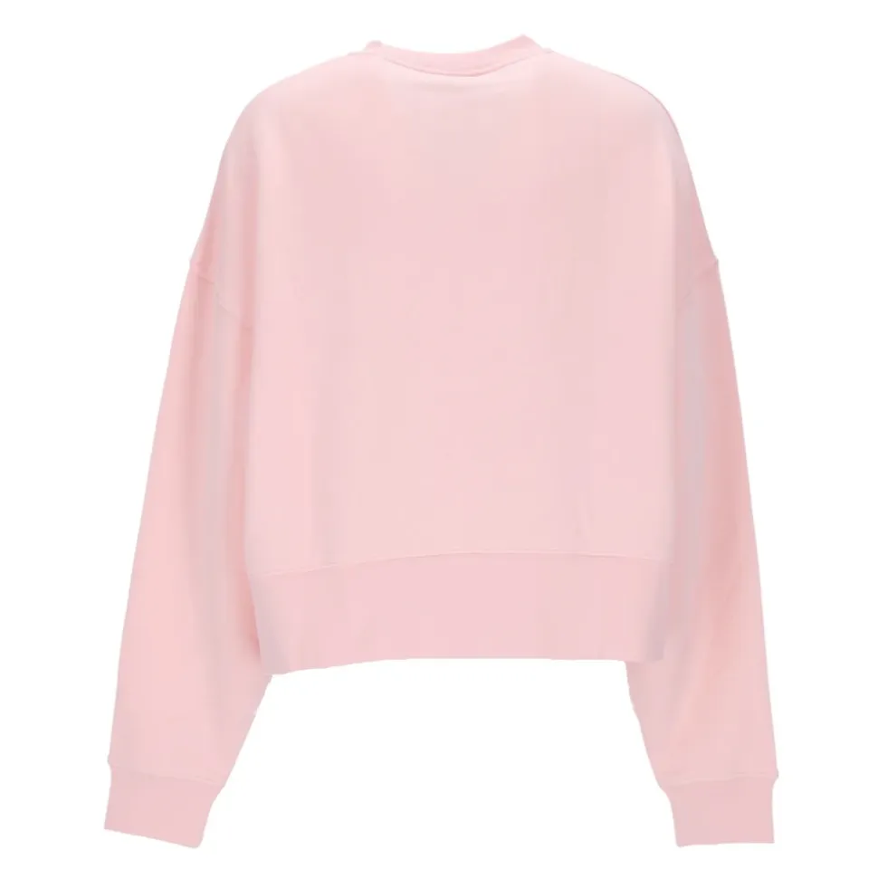 Sweat-shirt à col rond oversize