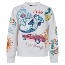 Sweatshirt en coton coupe ample