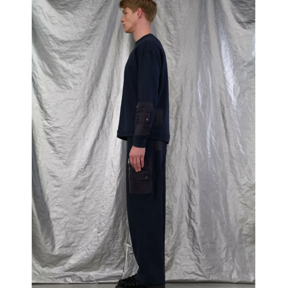 Sweatshirt en molleton teint en pièce Direct Fixed
