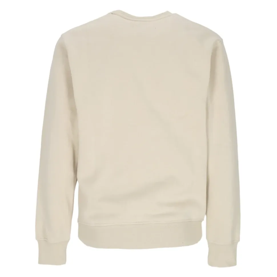 Sweat-shirt molletonné à col rond