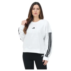 Sweat-shirt ras du cou 3-Stripes en molleton French Terry
