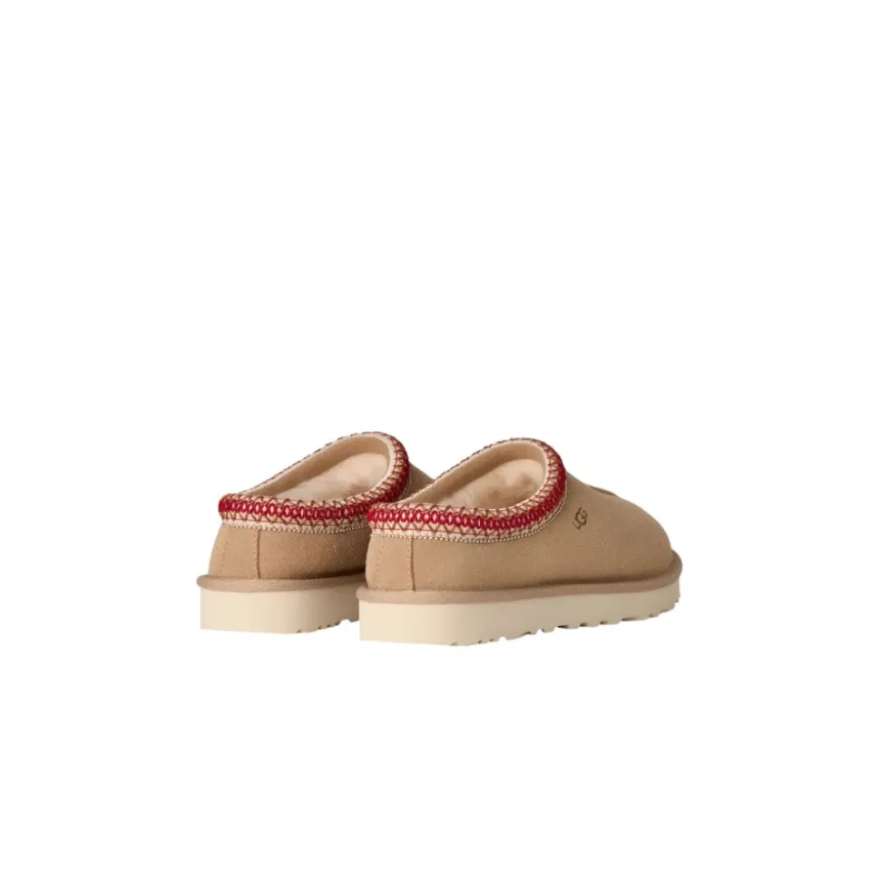 Tasman II Slippers Sand / Dark Cherry