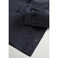 Tech Cotton Peacoat