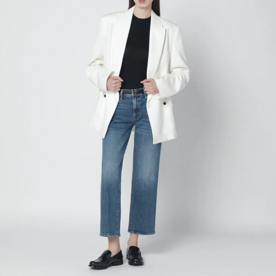 The Mid Rise Rambler Zip Ankle Jeans