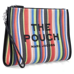 The Stripe Mesh Large Pouch