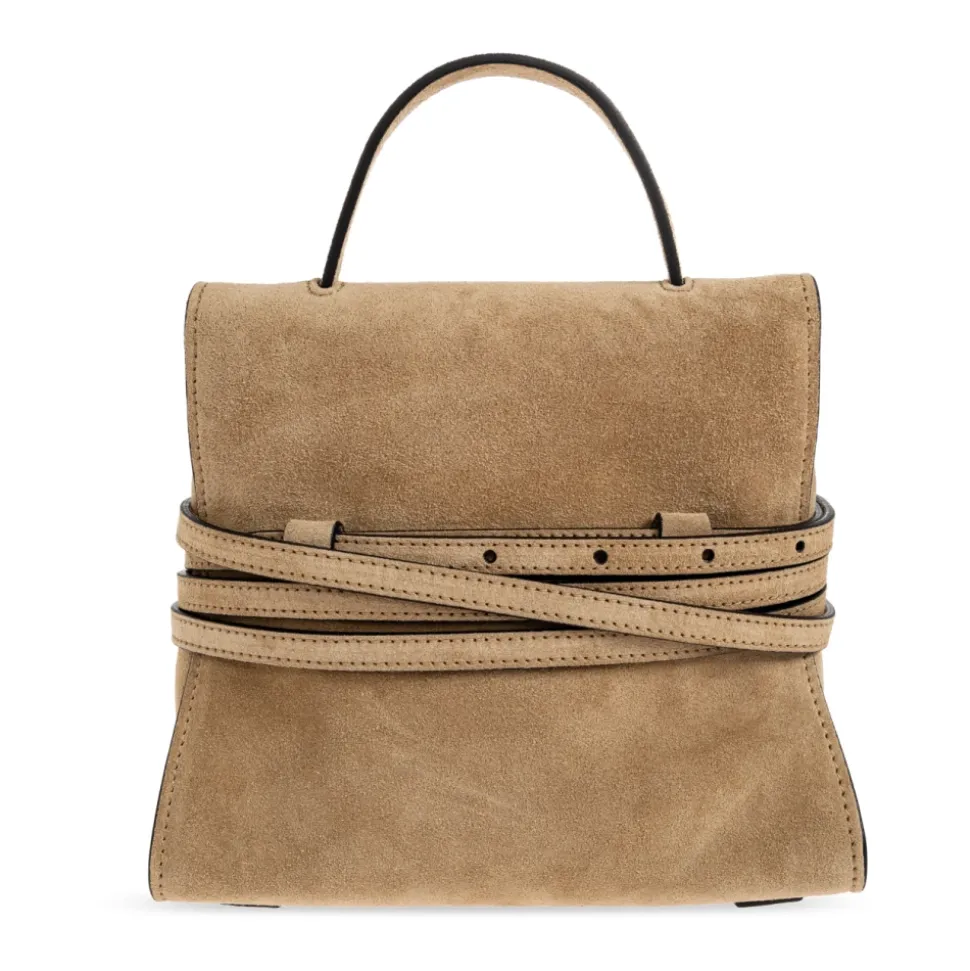 Tie Me Suede Bag