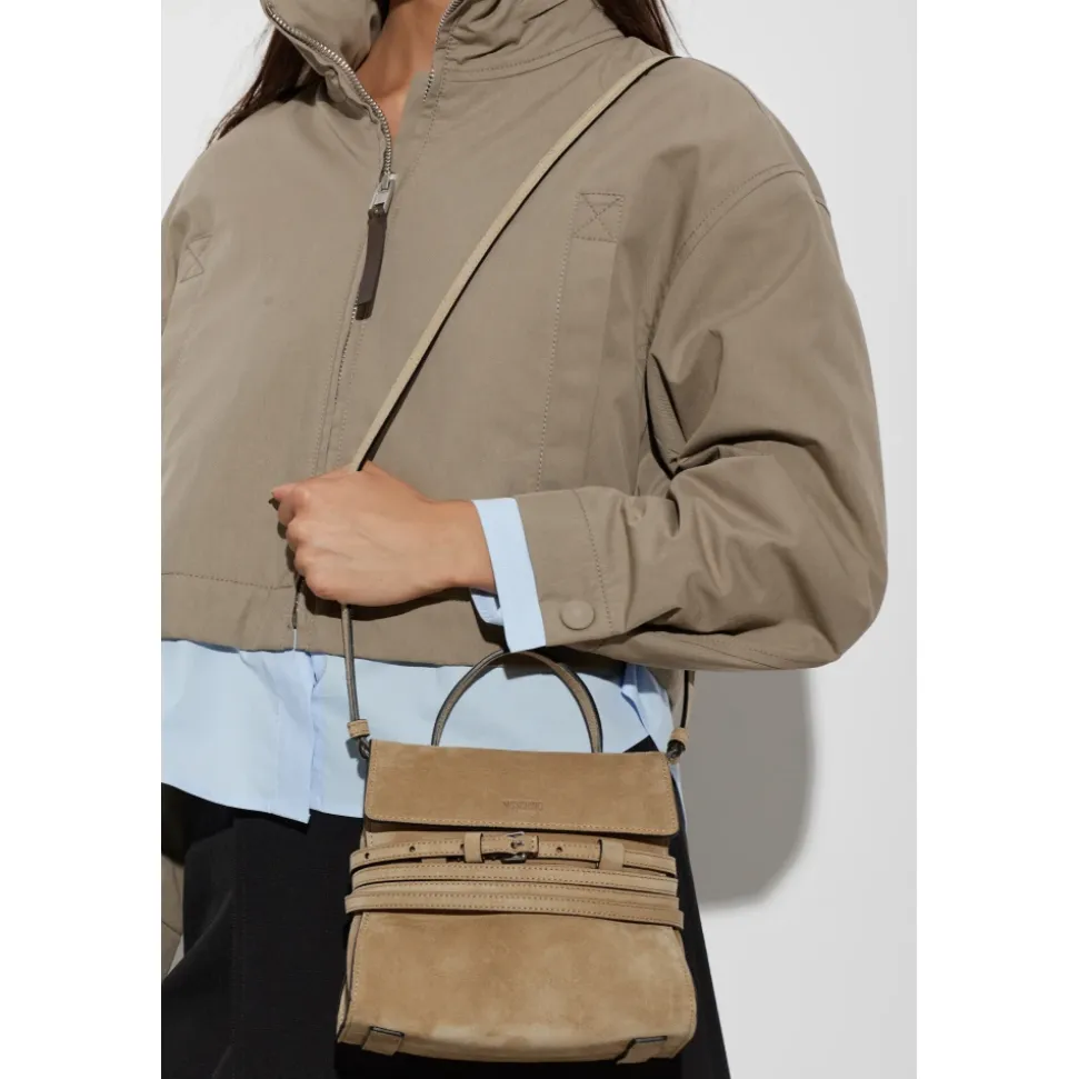 Tie Me Suede Bag