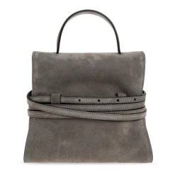 Tie Me Suede Bag