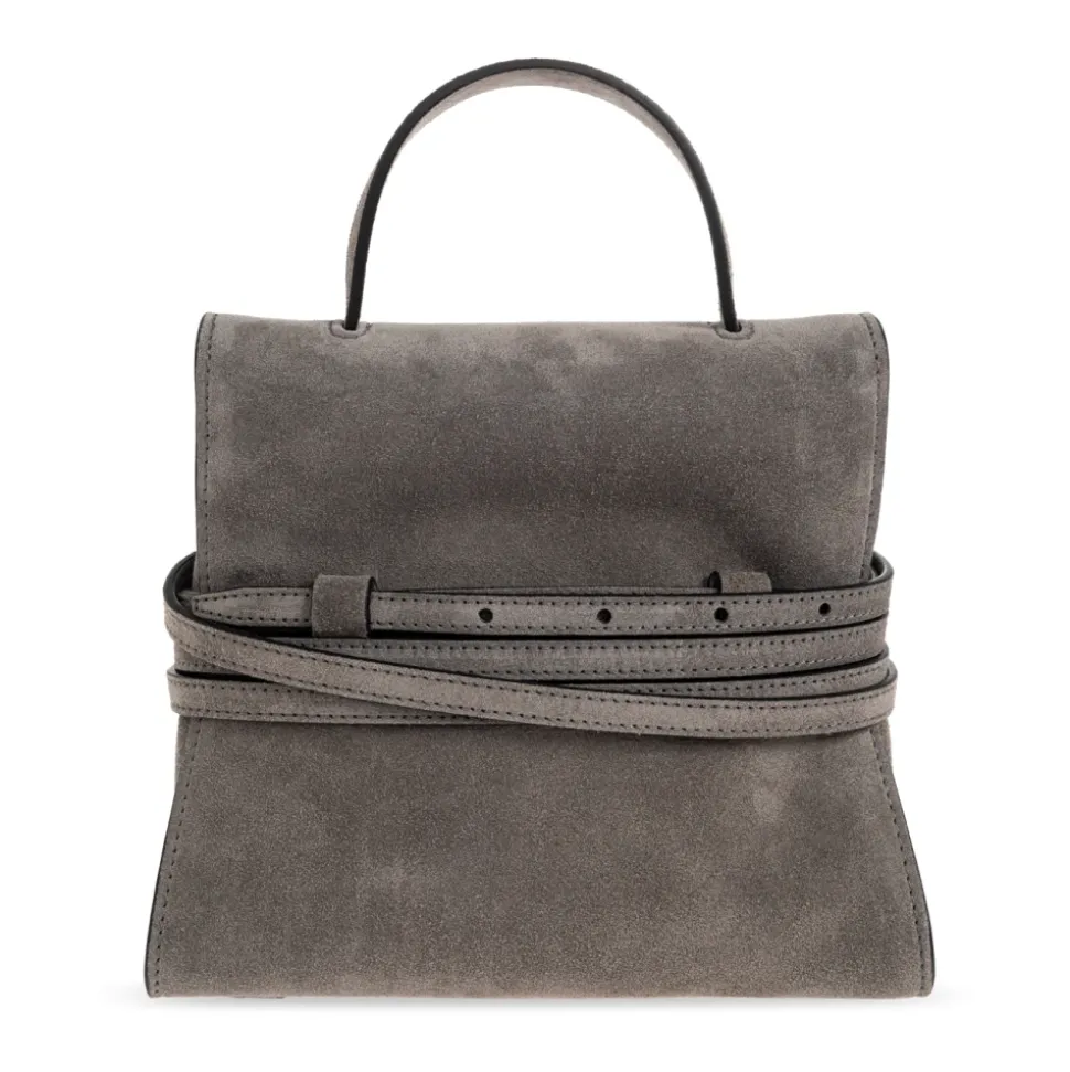 Tie Me Suede Bag