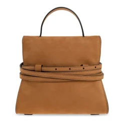 Tie Me Suede Bag