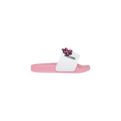 Tongs de piscine avec fleurs