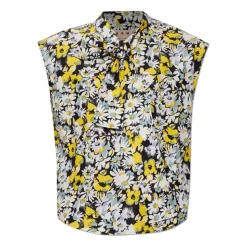 Top à motif floral