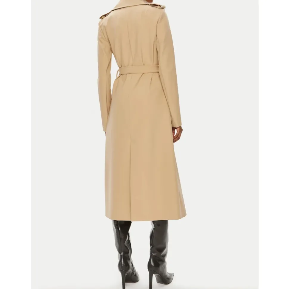 Trench avec boucle en nylon bi-élastique