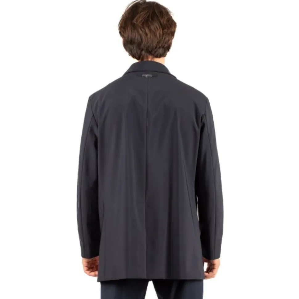 Trench-coat en tissu technique