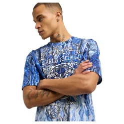 T-shirt Artistique à Imprimé Tricoté
