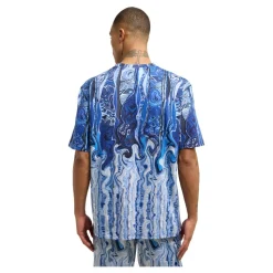 T-shirt Artistique à Imprimé Tricoté