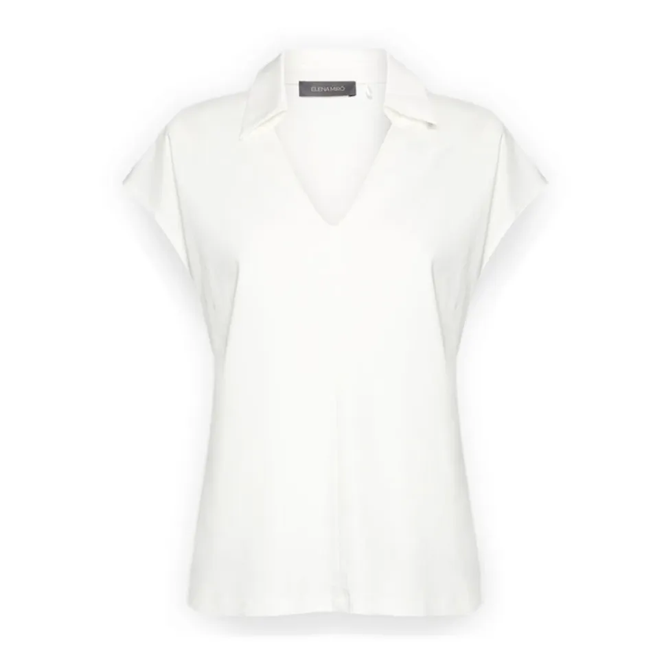 T-shirt à col en V