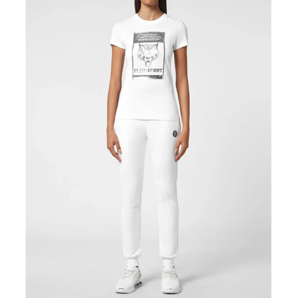 T-shirt Col Rond Tigre