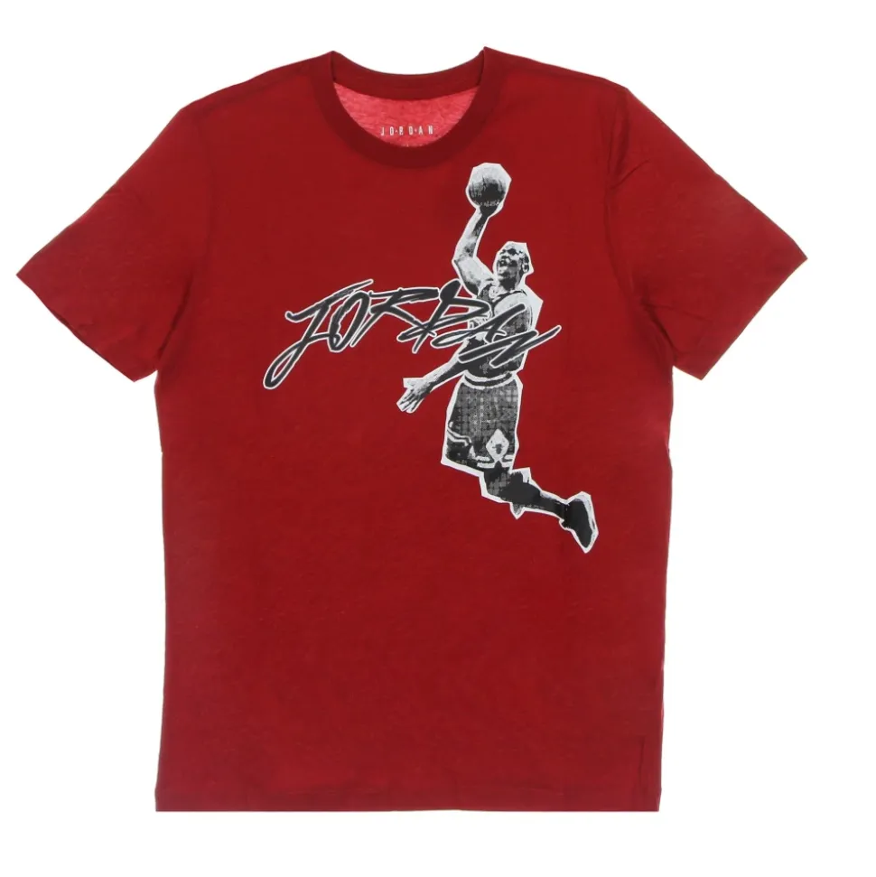 T-shirt Crew Gym Rouge/Noir