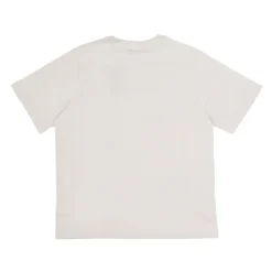 T-shirt de sport essentiel en Marron/Blanc