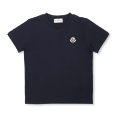 T-Shirt en Coton avec Écusson Logo
