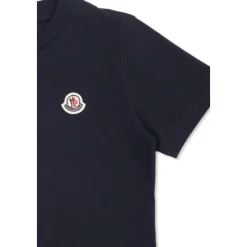 T-Shirt en Coton avec Écusson Logo