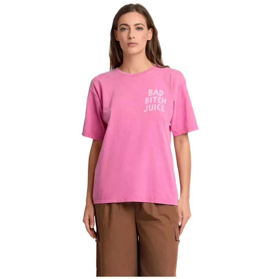 T-shirt en coton avec imprimé coloré
