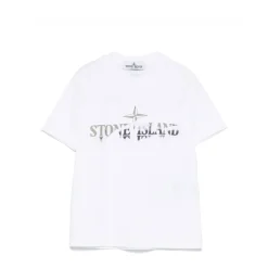 T-Shirt en Coton de Marque
