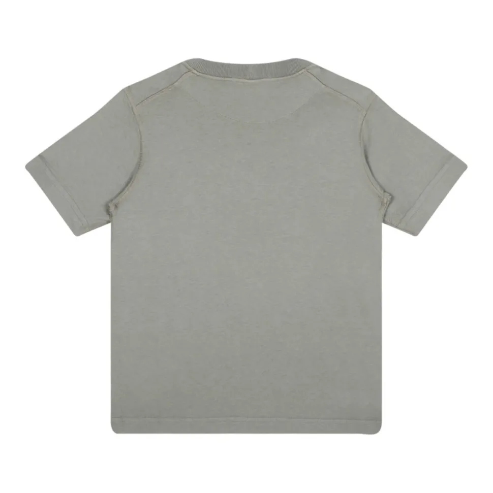 T-shirt en Coton Mud avec Broderie Logo