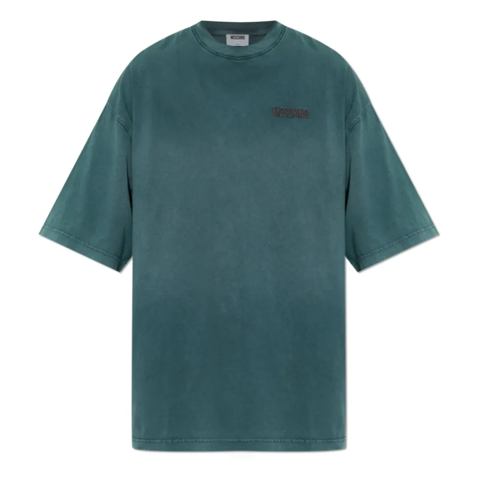 T-shirt en jersey de coton brodé