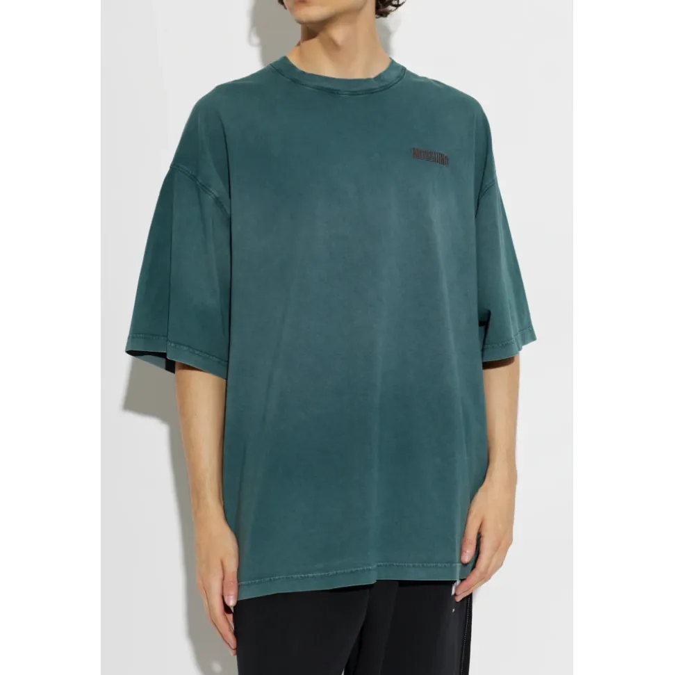 T-shirt en jersey de coton brodé