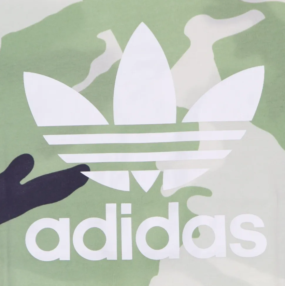 T-shirt imprimé camouflage intégral