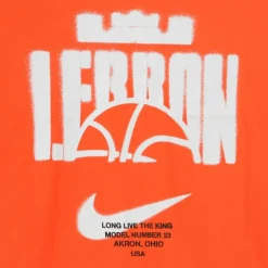 T-shirt Lebron Dry Tee Ball Team Orange